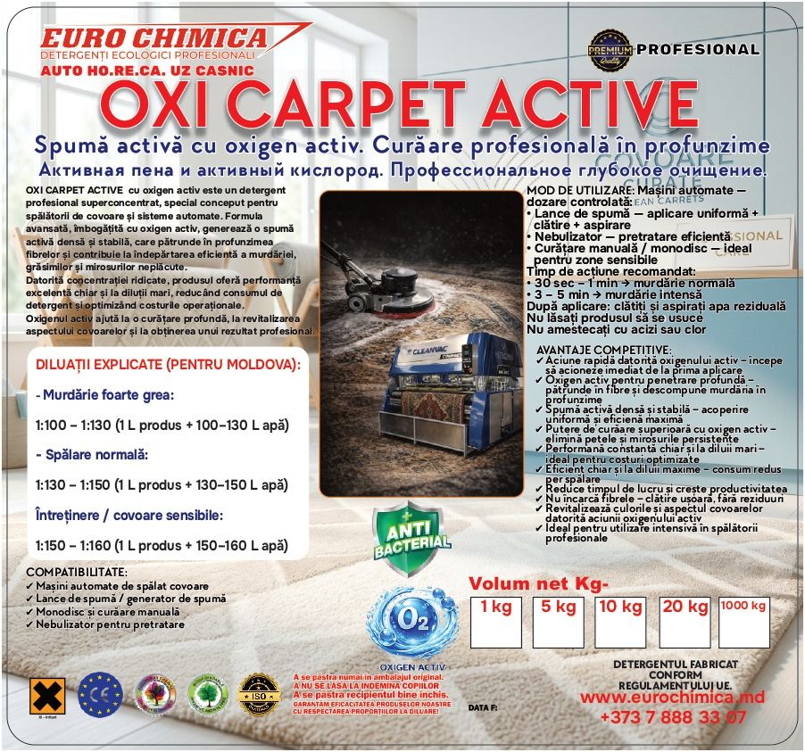 OXI Carpet Active –20-kg